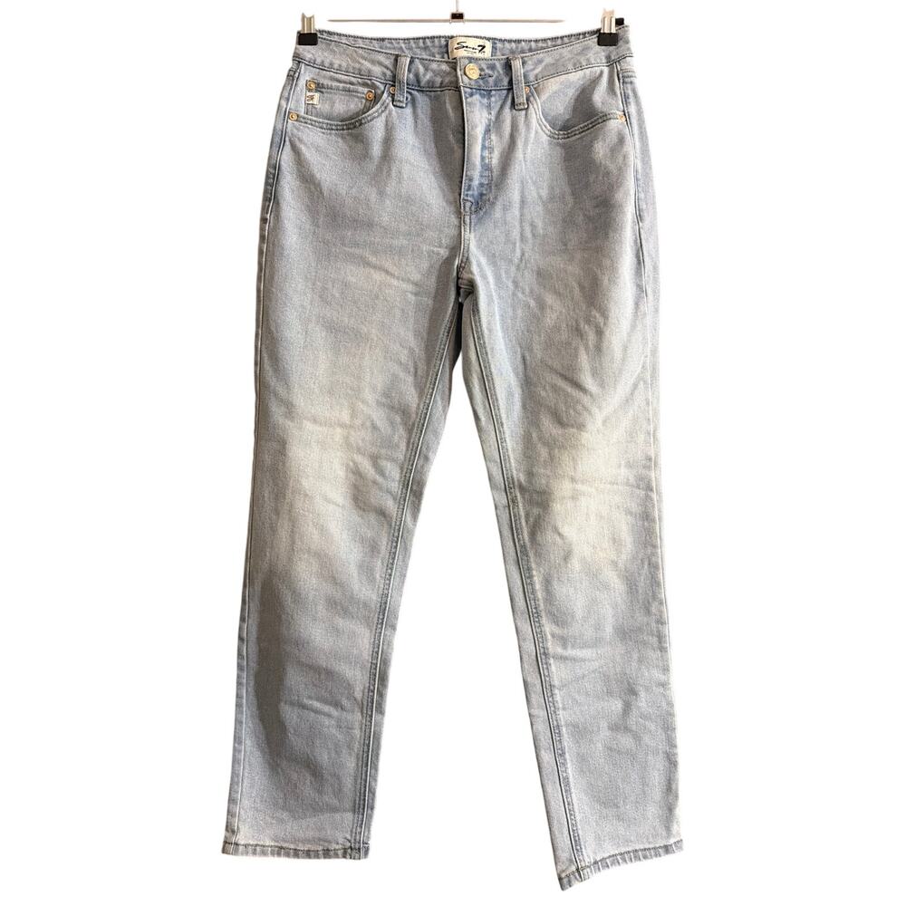 Seven7 Women's Light Wash Straight Fit Denim Jeans Size 6